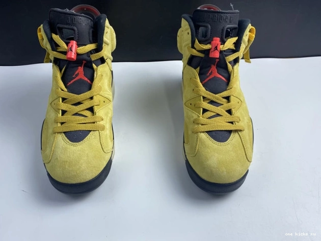 Chep Onekick AIR X TRAVIS SCOTT YELLOW JORDAN CN1084-300 6 0612